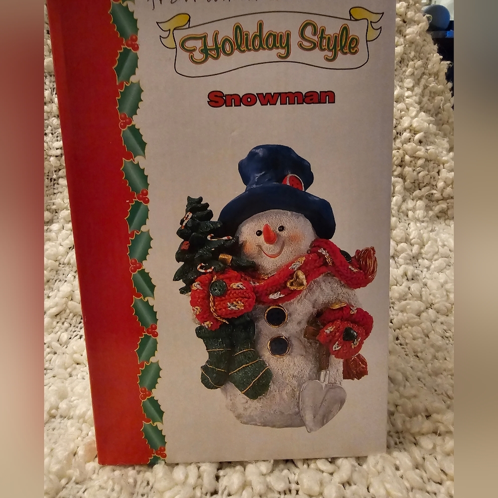 Holiday Style Snowman
